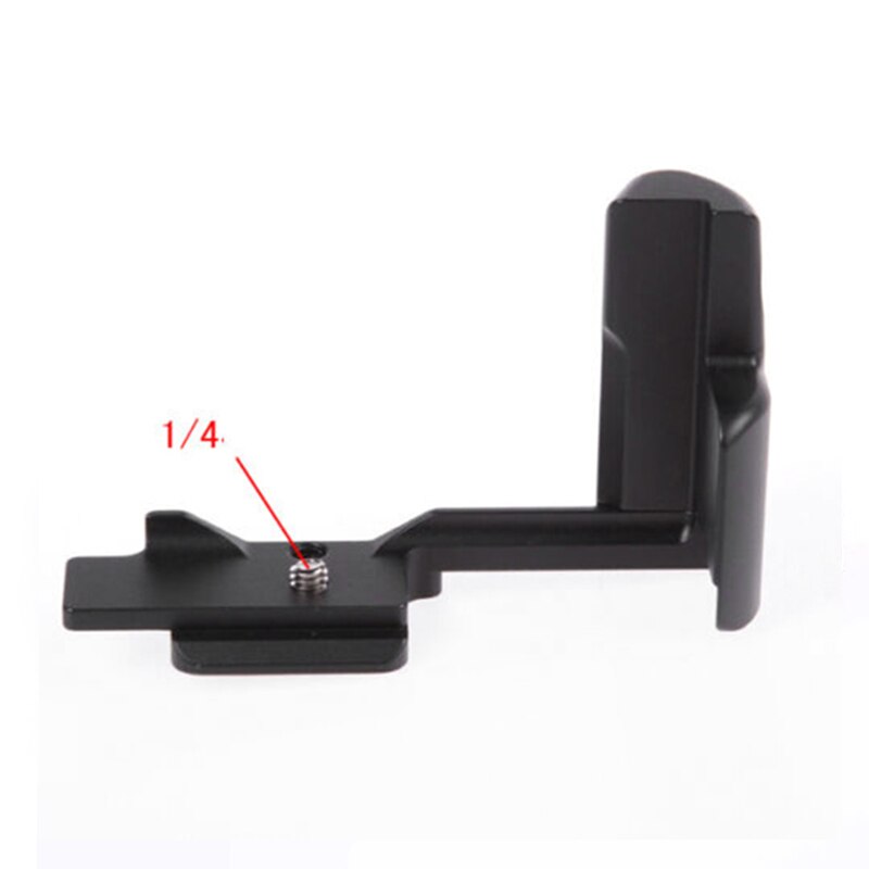 L-Shaped Quick Release Plate Bracket Hand Grip with 1/4 Srew Hole for Canon EOS-M ILC Camera