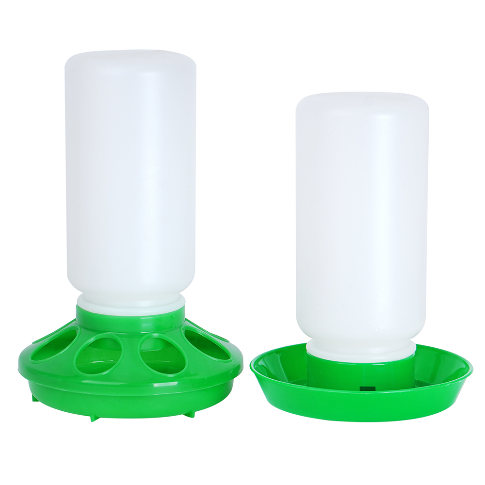 1L Automatische Kip Water Feeder Emmer Vogel Voerbak Kip Voedsel Water Emmer Gevogelte Vogel Water Dispenser