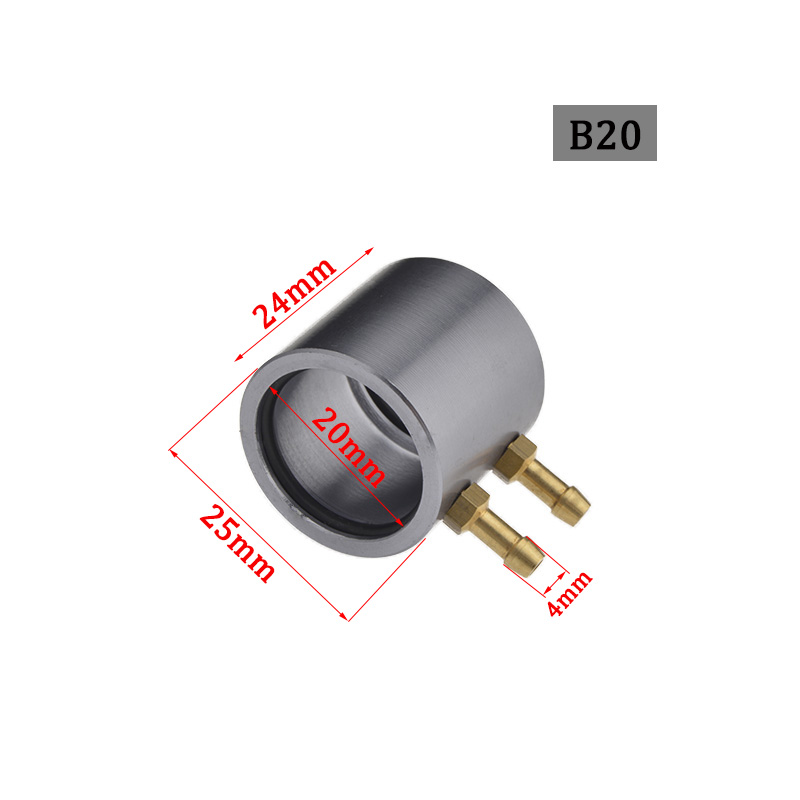 RC Stiefel Gute Aluminium CNC Marine Motor- Wasserkühlung Jacke für RC Stiefel B20/B36/B40 Ich würde 20/36/40mm Bürstenlosen Motor-: Lavendel