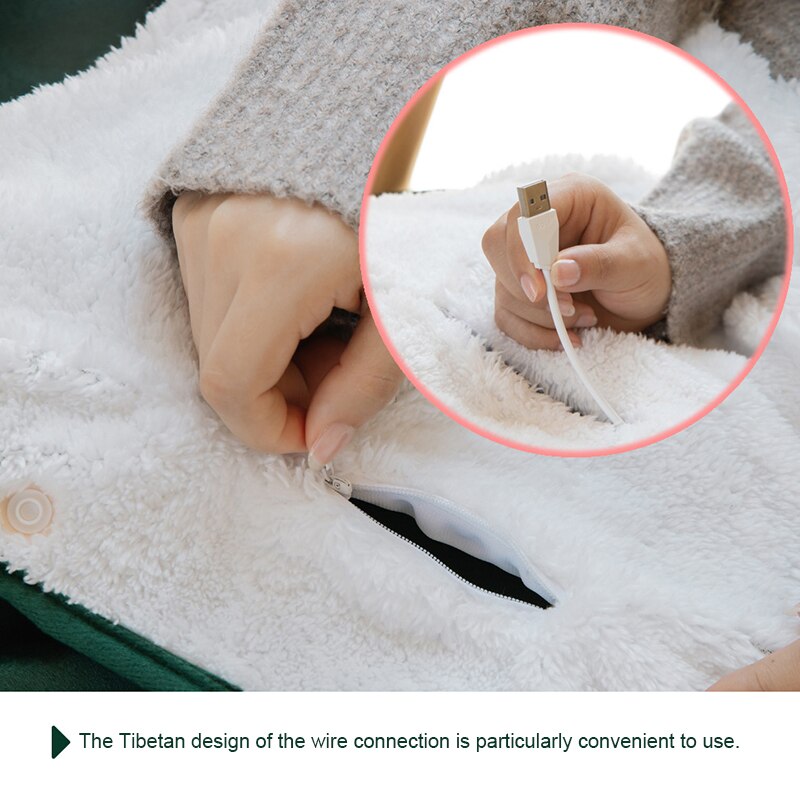 Usb Multifunctionele Elektrische Deken Waterdicht Verwarming Deken Constante Temperatuur Verwarming Verdikte Warming Producten