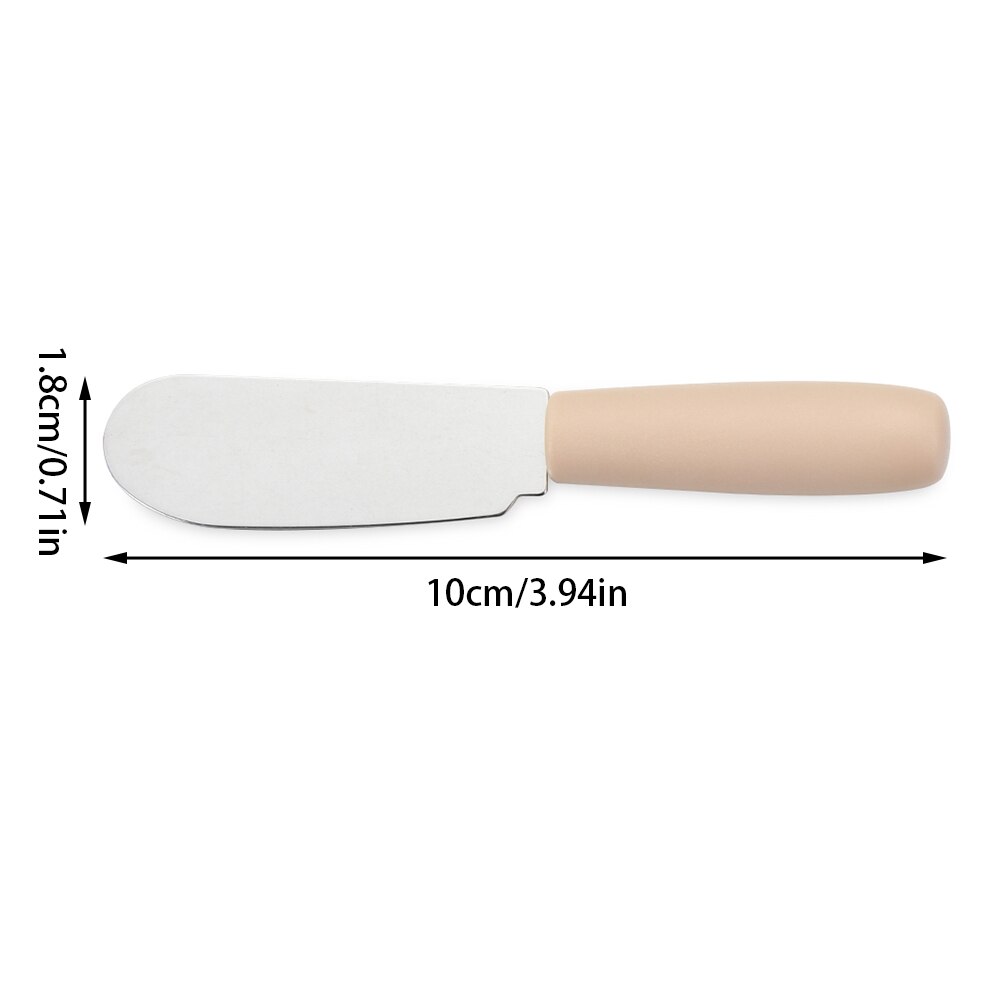 1Pc Mini Stainless Steel Spatula Scraper Knives Breakfast Sandwich