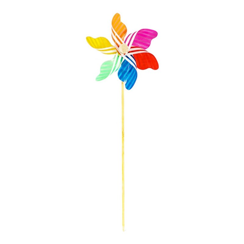 2Pcs Pinwheels Kleurrijke Speelgoed Wind Spinners Party Gunsten Cadeaus Yard Garden Outdoor Decoratie
