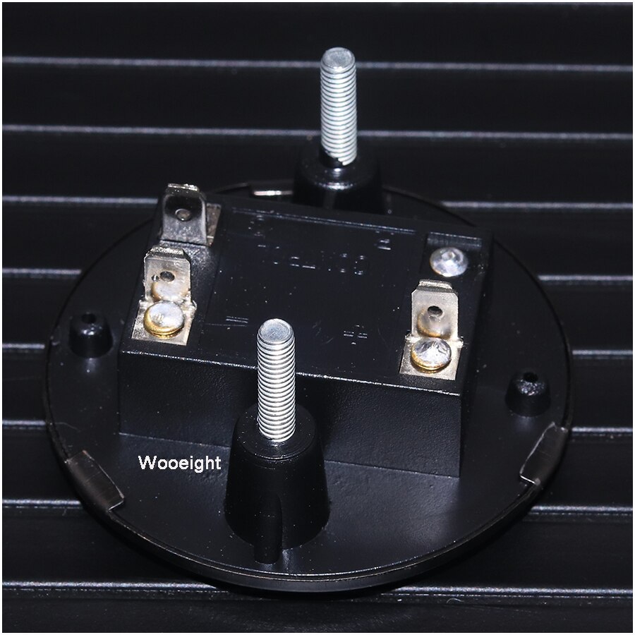 Contador de horas mecánico redondo para coche, contador de tiempo para gato, generador de coche diésel, Motor de gasolina, excavadora, Tractor, Motor DC12, 36V