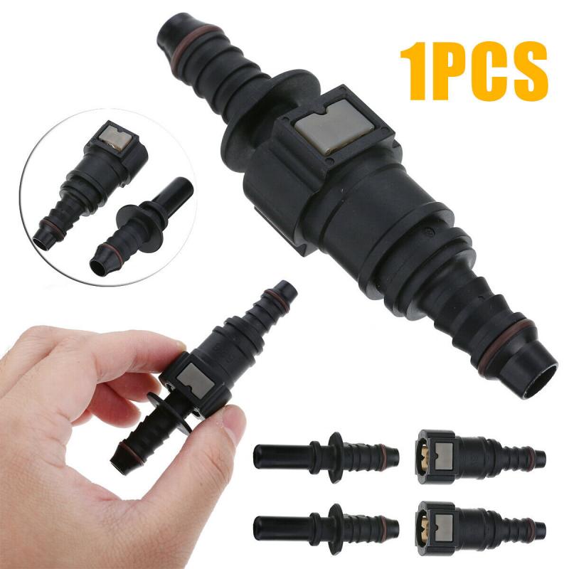 Nylon Fuel Line Rubber Hose Connector Set Car Fuel Line Hose Pipe Quick Release Male Connect Connector Assemblies Hose Coupler