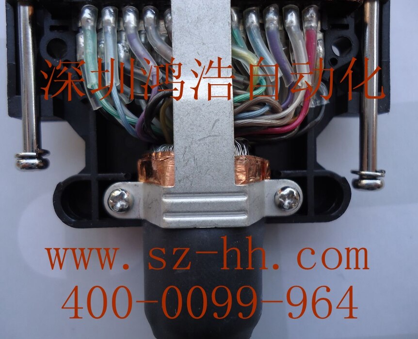 MDR50S-TB Servo motor driver relay terminal board with 0.7/1M cable DIN DIN-rail mounting