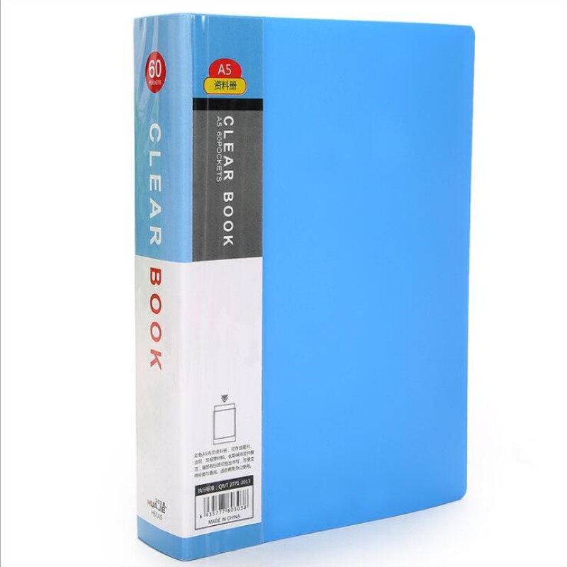 60 pages Information Booklet A5 Page Insert Folders Commercial Data Book Office Supplies for Enterprise SCHOOL Booklet