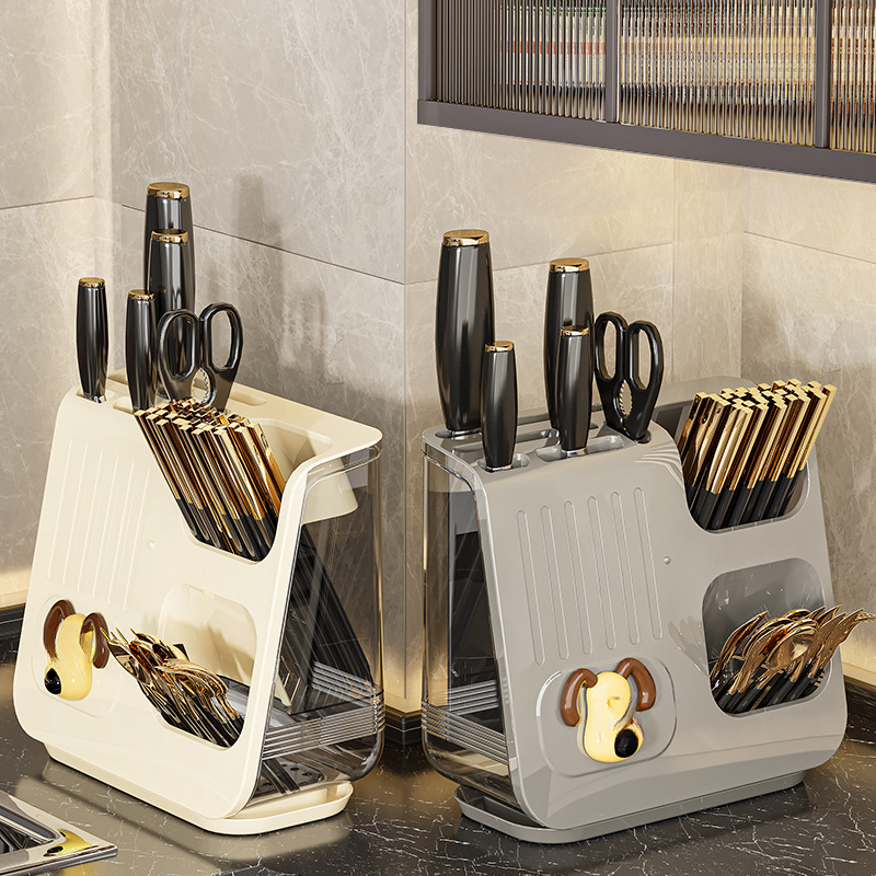 Multifunctionele eetstokjeshouder Meshouder Opbergdoos Nieuw keukengerei Afvoerrek Keukenorganisatie en opslag