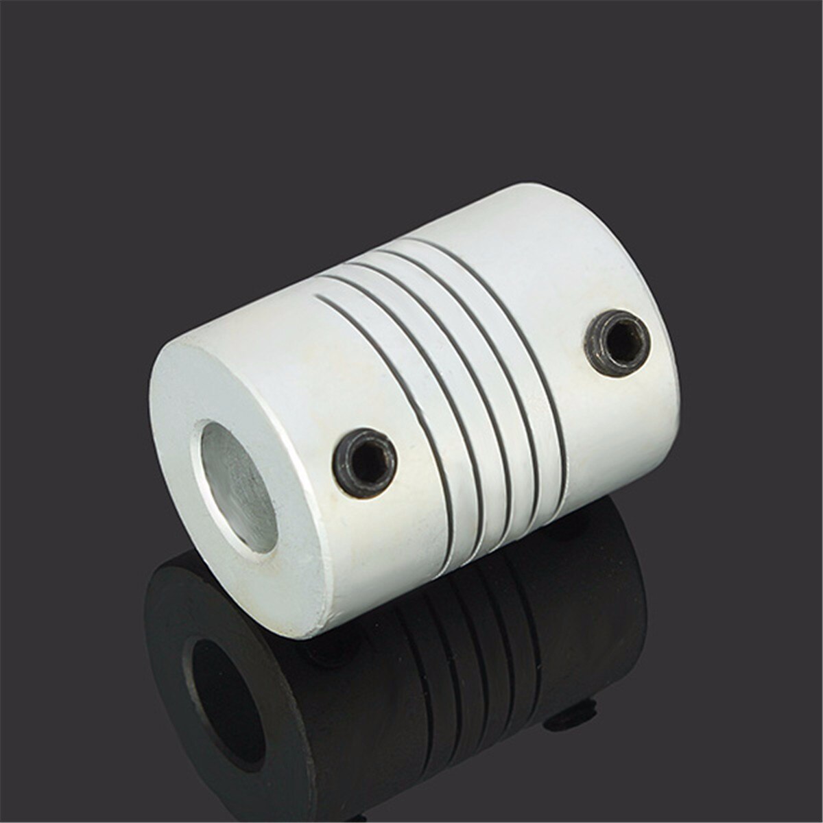 T8 300mm Stainless Steel Lead Screw Set with Shaft Coupling and Mounted Ball Bearing