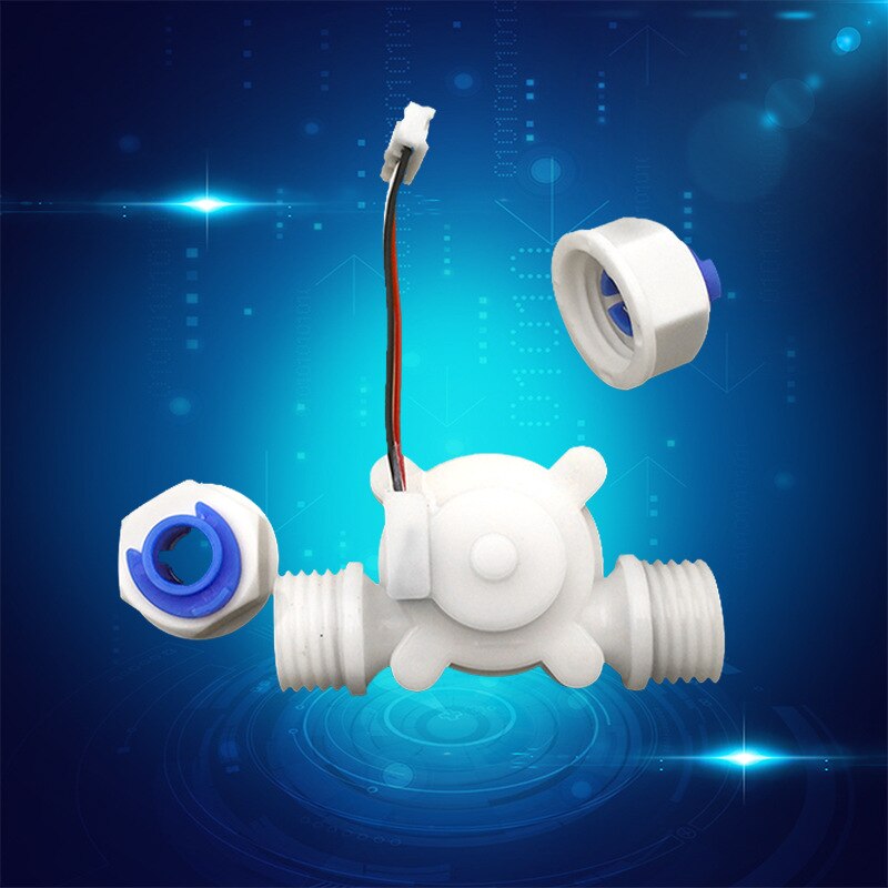 SAIER Sai Shenger water flow sensor, water purifier Hall flowmeter, food grade flow sensor