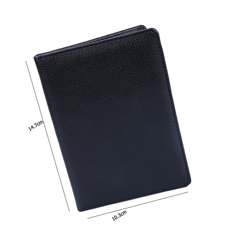 Männer Reisepass Abdeckungen Solide Gutschrift Identifikation-karten Ordner Handgemachte Frauen Pässe Halfter fallen Reisepass Geldbörsen (kunden verfügbar)