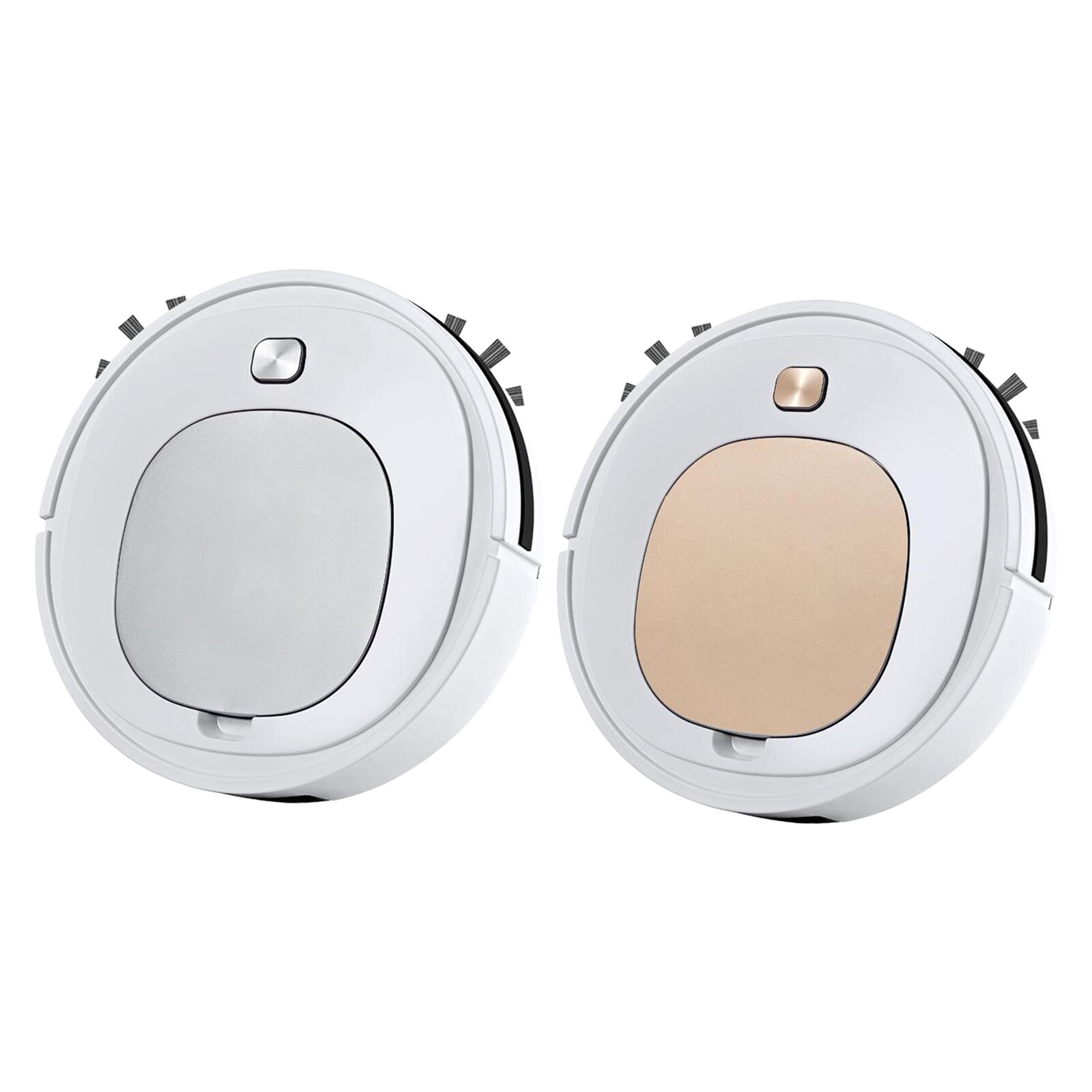 Smart Robot Vacuum Cleaner Multifunctional USB Auto Cleaning Silver