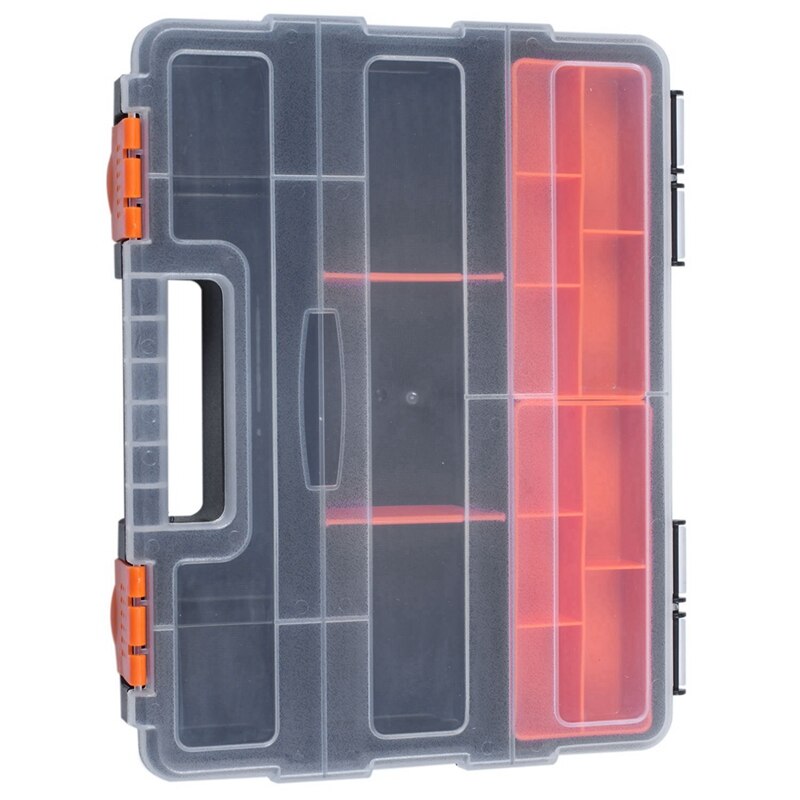 2 Stck Tragbare Kunststoff Werkzeug Teile Kasten Elektronische Komponente Kasten Material Kasten F-290 &Ampere; F-156D