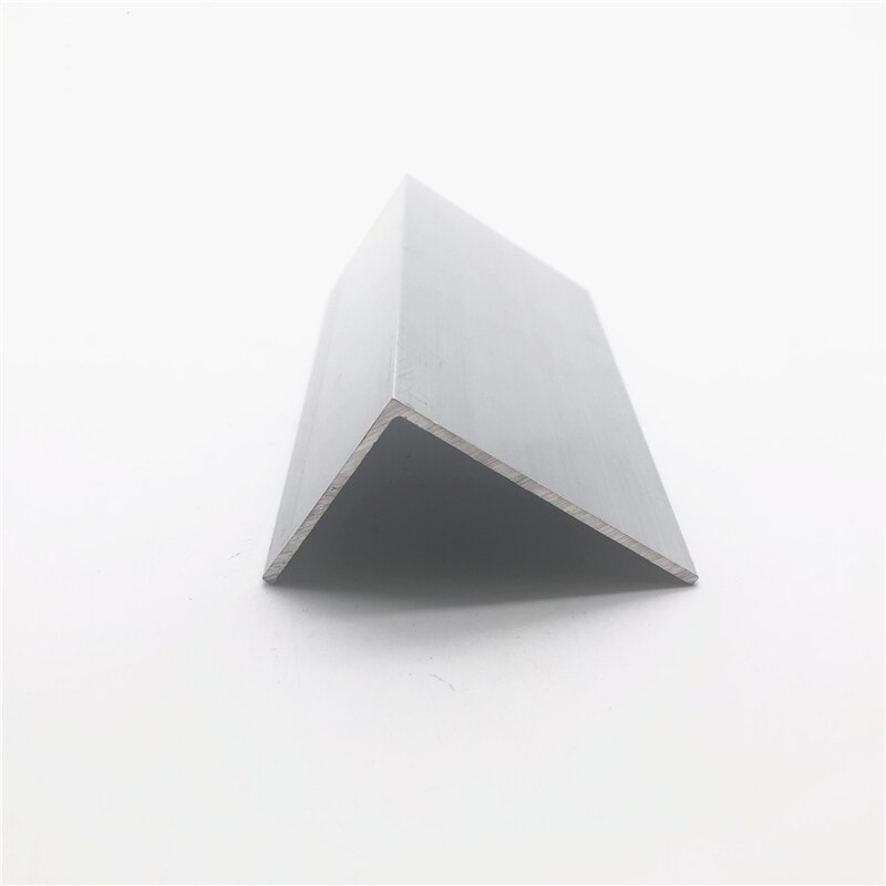 40 x 60mm, tykk 2/3/4/6mm,6063 rettvinklet aluminium, l-formet aluminiumslegering, aluminiumskant trekantprofil, dekorasjonsmaterialer