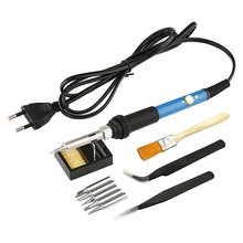 60W Electric Soldering Iron Adjustable Temperature Control Soldering Iron Set High Power Rework Welding Repair Tool Solder Irons