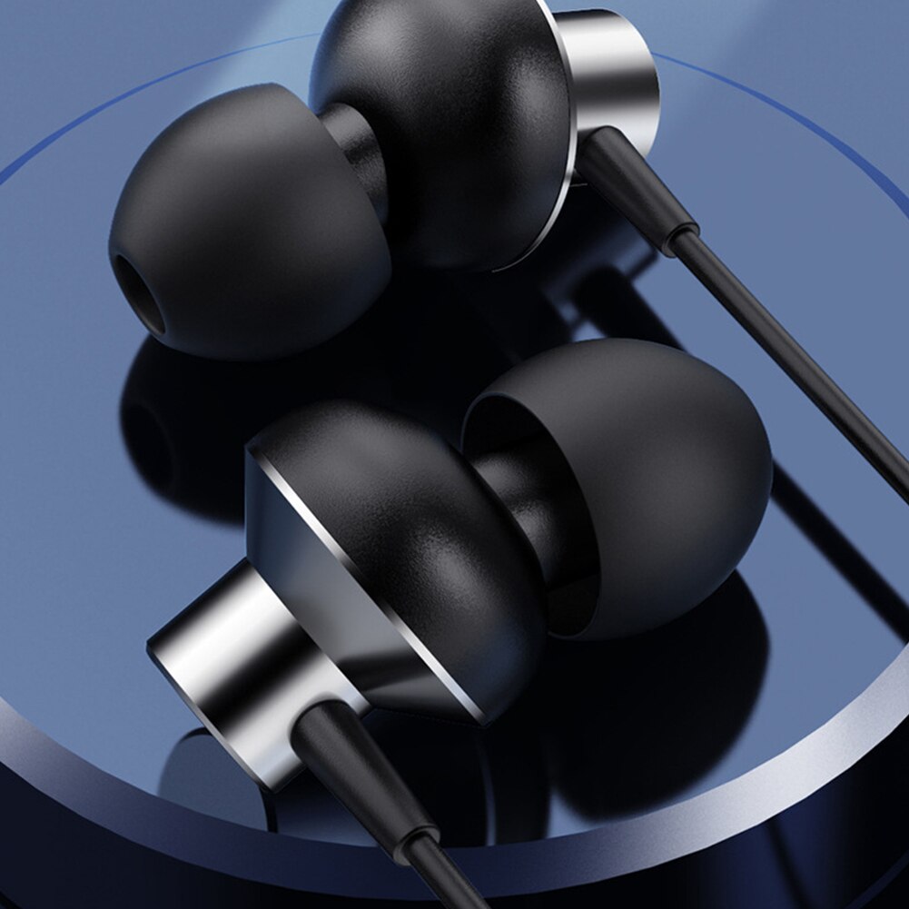 Universal 3.5MM Line Type Earphone With Microphone In-ear Wired Earbuds For Mobile Phone Computer Laptop Tablet Earphone