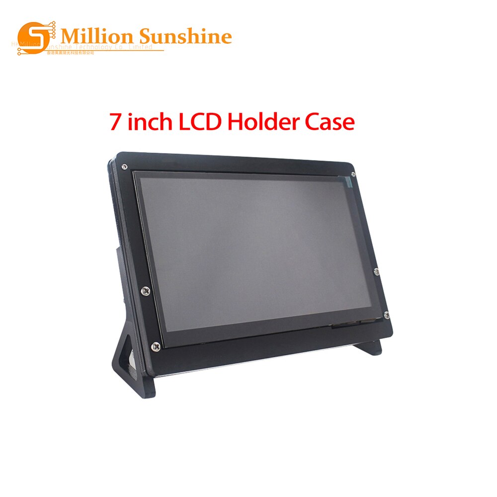 7-inch LCD Display Touchscreen Housing Stand for Raspberry Pi 4 / 3B + / 3B Acrylic Stand 1024 * 600 RPI172