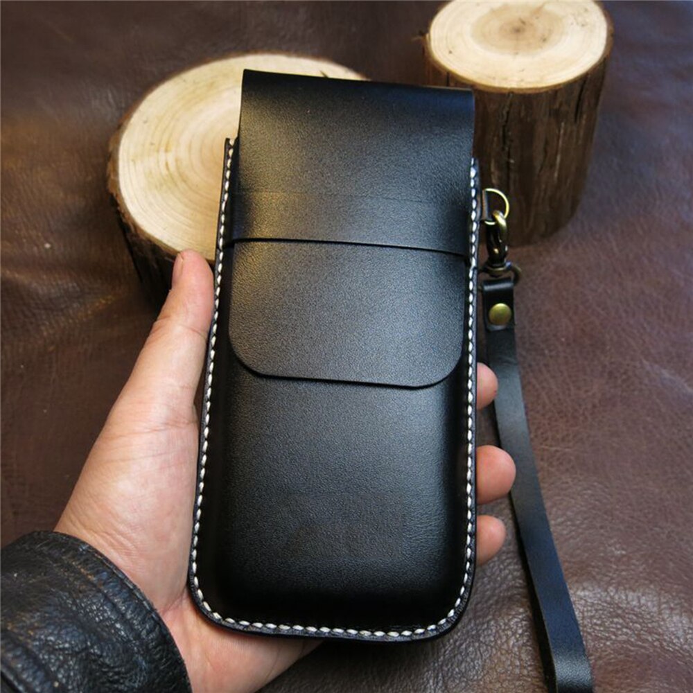 Beschermende Tas Leather Phone Pouch Cover Voor Samsung Galaxy Fold Telefoon Schokbestendig Volledige Beschermhoes