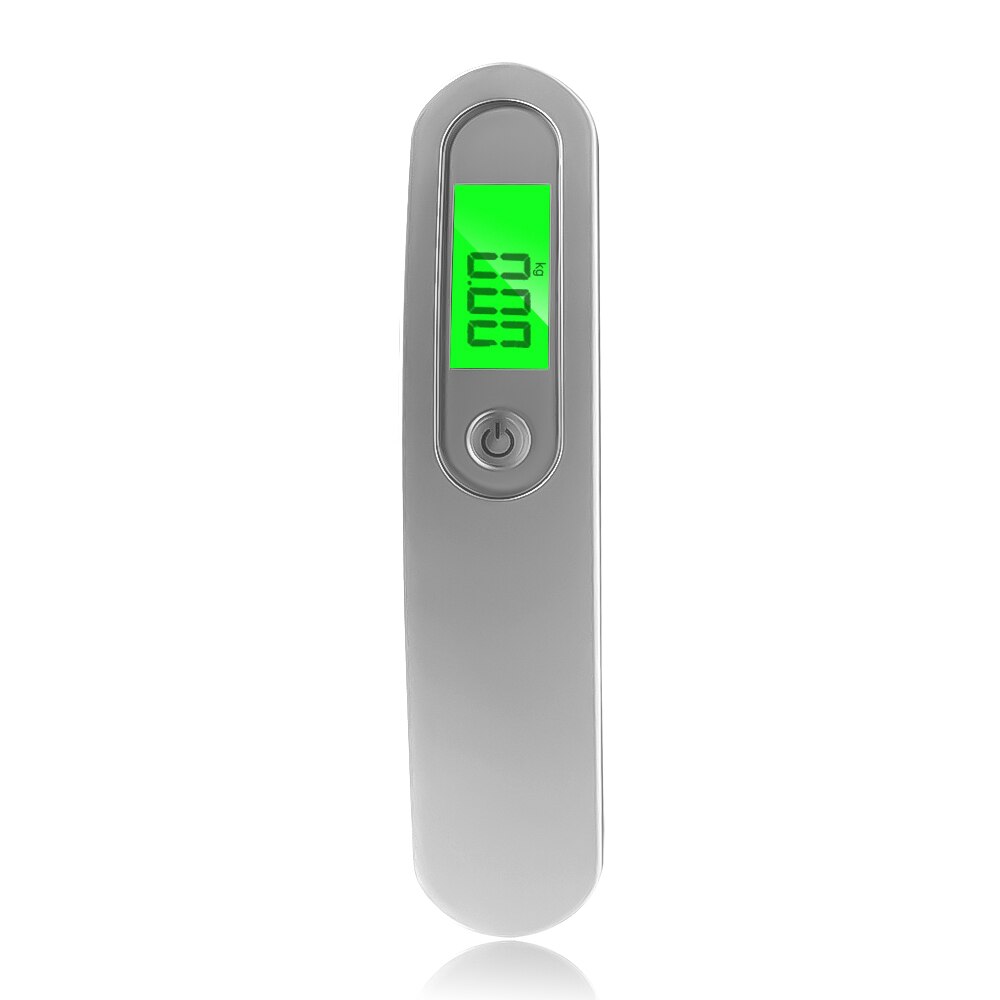 Bærbar bagagevægt lcd digital elektronisk hængevægt vægtbalance kuffert rejsevægt
