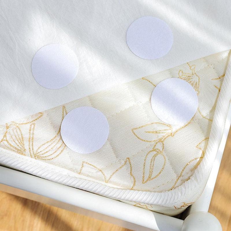 5 stuks/partij antislip klevende stickers voor tapijt, bed, bankhoes, kussen, bankkussenklem, houder voor bankzitkussen