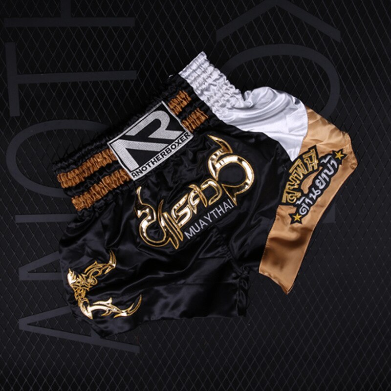 Kickboxning mma shorts fight fighter grappling muay thai herr barn trunks