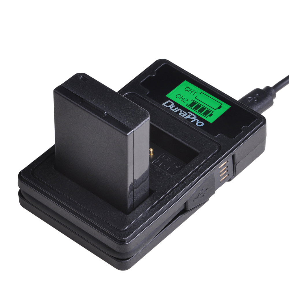 Batterie avec chargeur pour Canon EOS 1300D, EOS 1100D, EOS 1200D, Rebel T5, Rebel T6, Rebel T3, 1500mAh, LPE10, LP-E10: 1Battery 1Charger