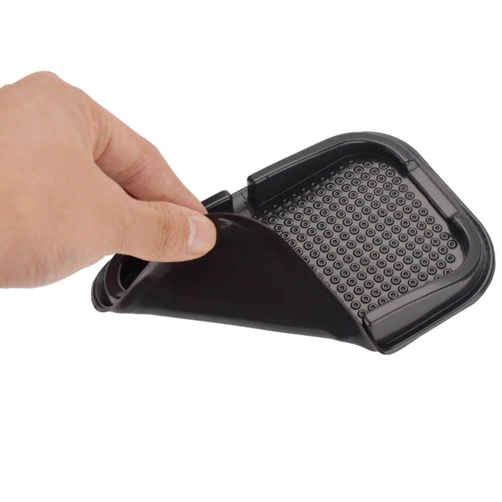 Universal Car Non-Slip Mat Phone Anti Slip Magic Pad Mount Holder Black Auto Interior Decal Cellphone Stander Sticky Mats