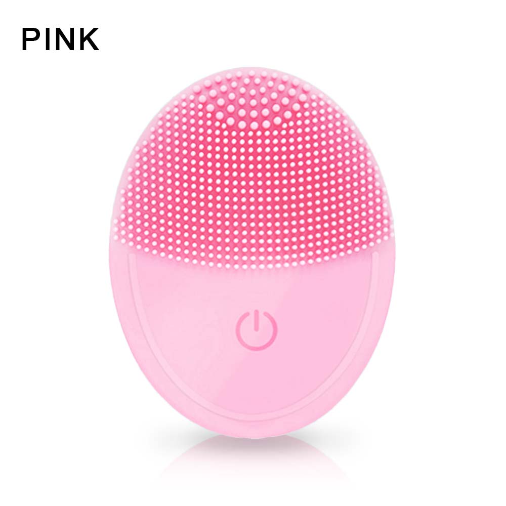 Ultrasonic Skin Scrubber Vibrating Face Blackhead Remover Facial Scrubber Peeling Facial Lifting Tool Facial Cleaner Brush: face cleaner