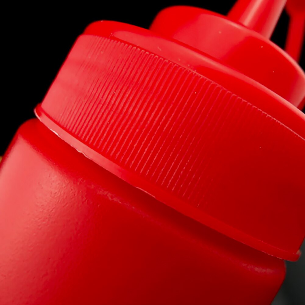 1Pc 340ml 12oz Squeeze Bottle Souce Bottle Condiment Dispenser Ketchup Mustard Soybean Sauce Vinegar Gravy Boats