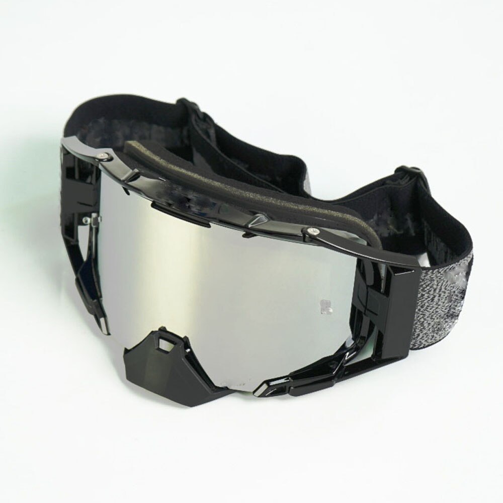 Motocross Goggles Motorcycle Sunglasses Safety Protective Double Layers Anti Fog Windproof Helmets Glasses Goggles: no box-L01