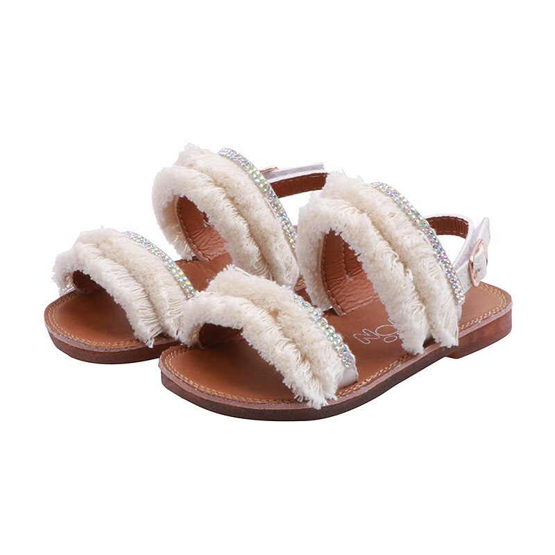1 2 3 4 5 6 jaar oude zomer sandalen voor kleine meisjes prinsessenschoenen zachte zool babymeisjes strandschoenen casual fille chaussure