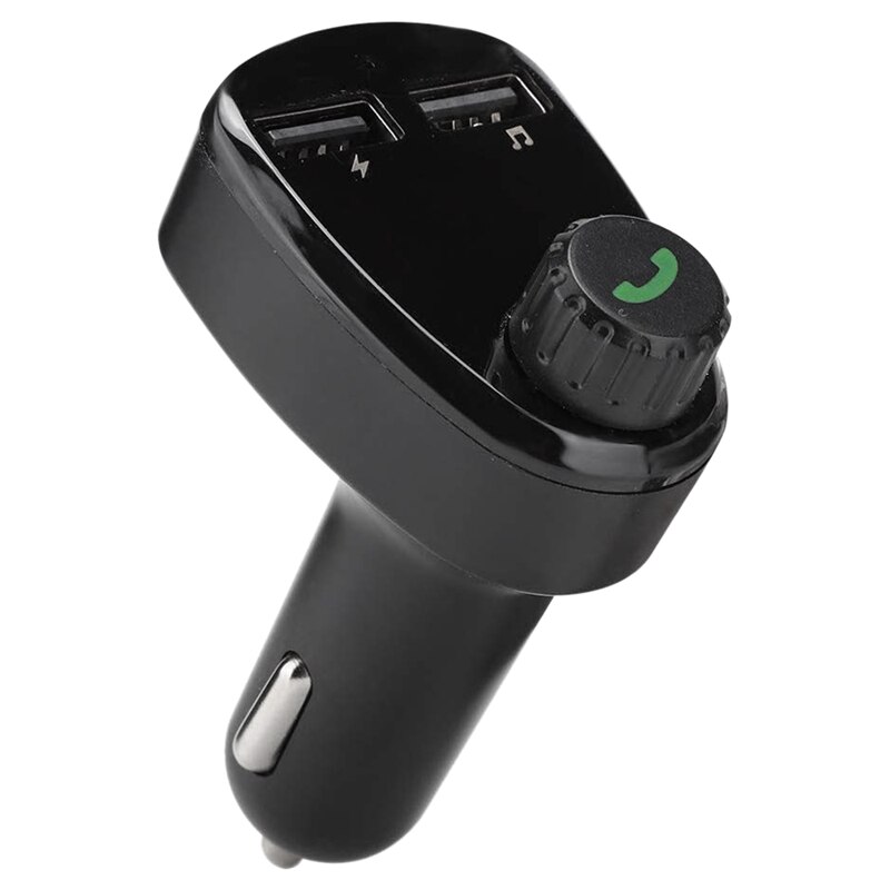 Draadloze Bluetooth Fm-zender Handsfree Kit Dubbele Usb Autolader MP3 Speler Radio Automotivo Voltage Monitoring