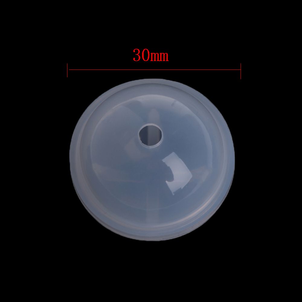 Moule en silicone pour boule de sphère bricolage, artisanat en résine, décoration de moule exécutif, 5 Tan, 20mm, 30mm, 40mm, 50mm, 60mm: Chocolat