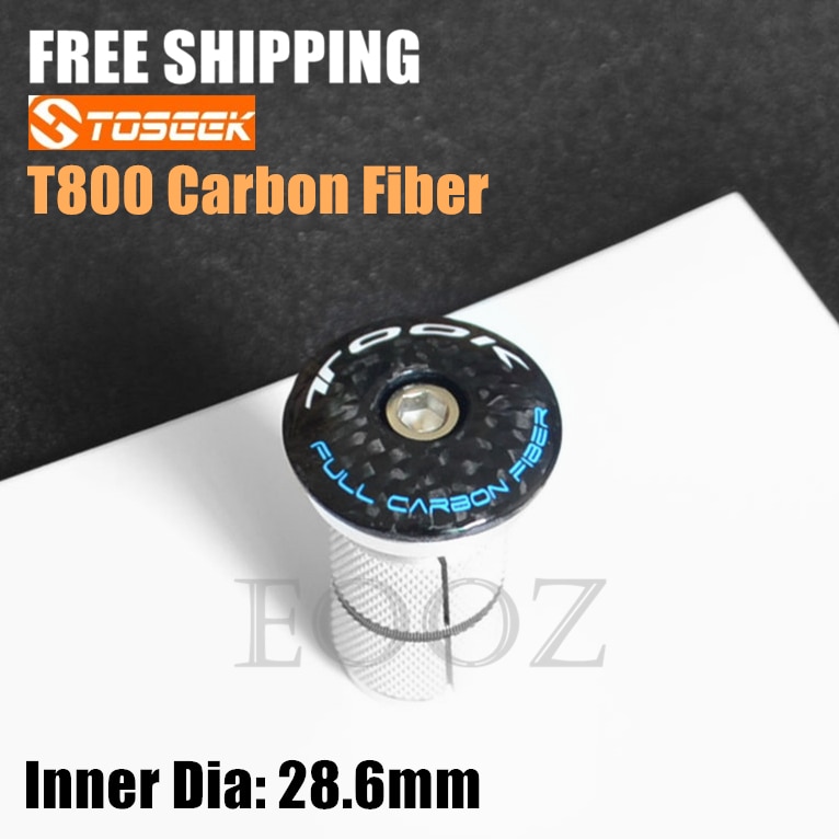 Fiets Headset Expander Plug Compressor Stem Top Cap 28.6mm (1 1/8 ") voor Carbon Vork Carbon Headset Stuurpen Top Cap