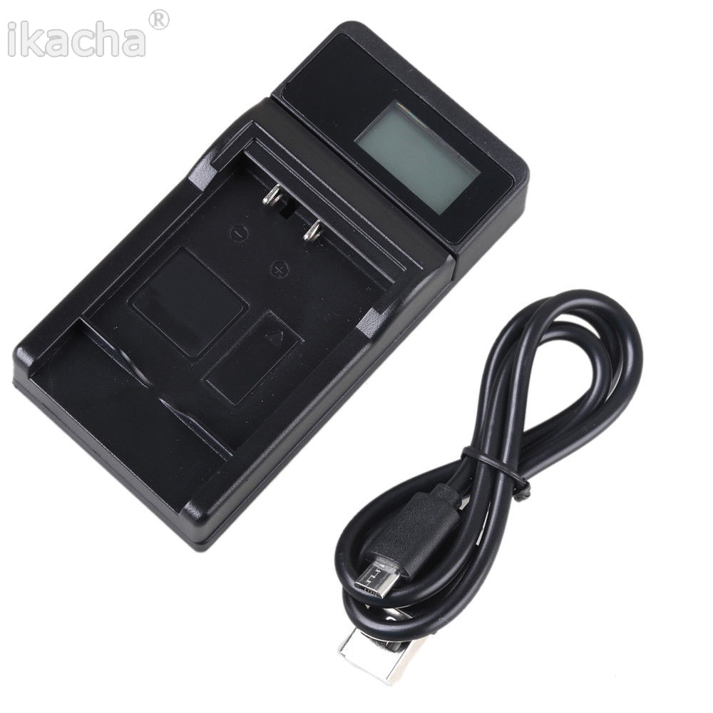 SLB-0837 SLB0837 SLB 0837 LCD USB Batterij Lader Voor Samsung Digimax i5 i6 i50 L60 NV3 NV7 Camera