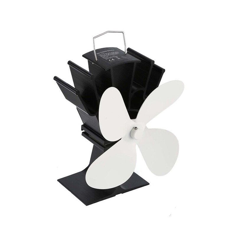 Open haard kachel ventilator 4 bladen warmte aangedreven komin open haard ventilator houtkachel eco ventilator thuis efficiënt stil vriendelijke warmteverdeling