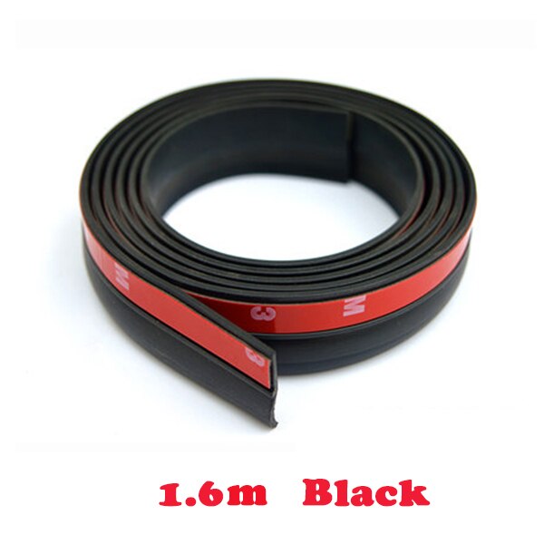 1.6M Kofferbak Deksel Kloof Rubber Afdichting Strip Voor Peugeot 308 206 307 407 207 208 508 3008 5008 103 107 108 Subaru Impreza: Black