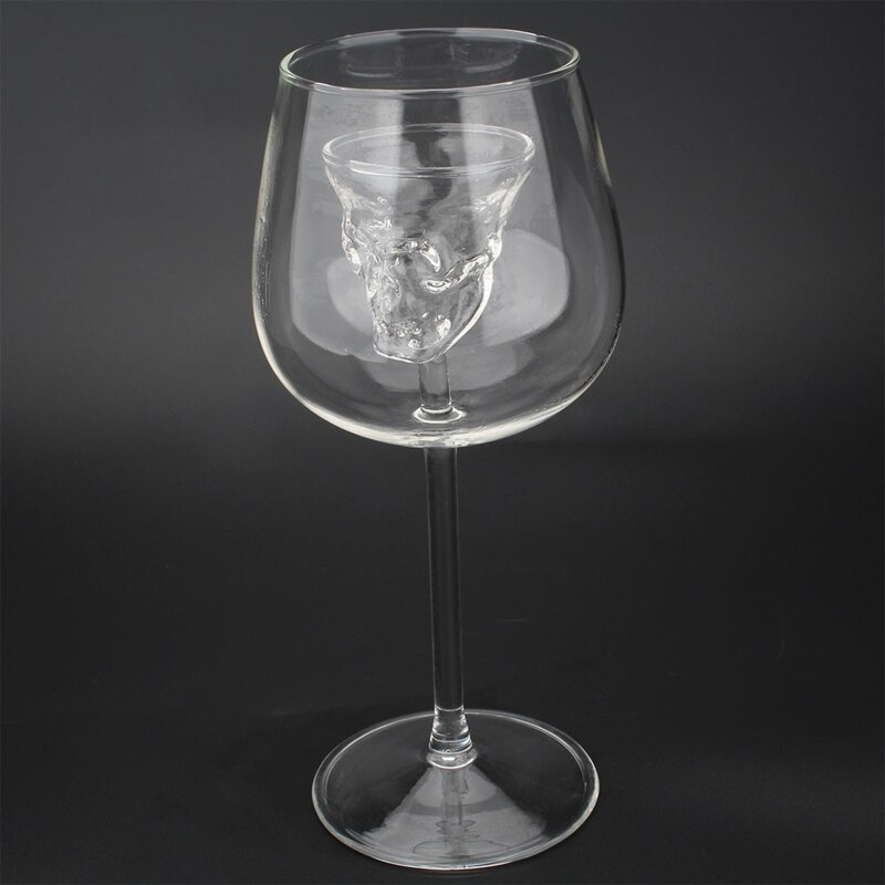 Czaszka kieliszki szklanka z podwójną ścianką, kieliszki robić wina dla mężczyzny, fajne kufel na piwo robić czaszki kieliszki szklanka z podwójną ścianką, wino