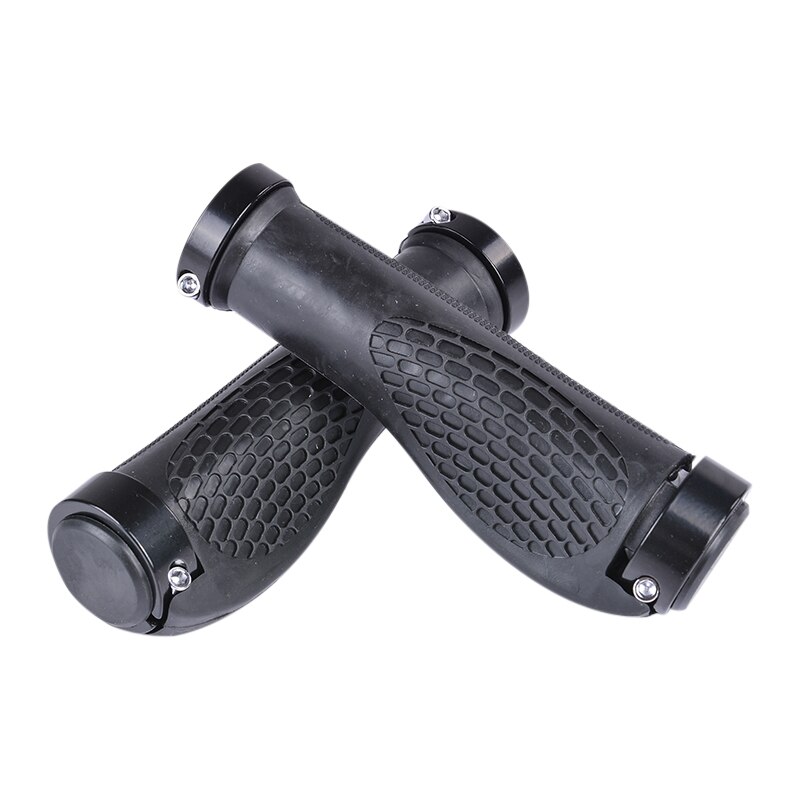2 stücke/1 Paar Mountain Road Radfahren Bike Fahrrad MTB Lenker Abdeckung Griffe Glatte Weiche Gummi Anti-slip griff Grip Lock Bar Ende: 1