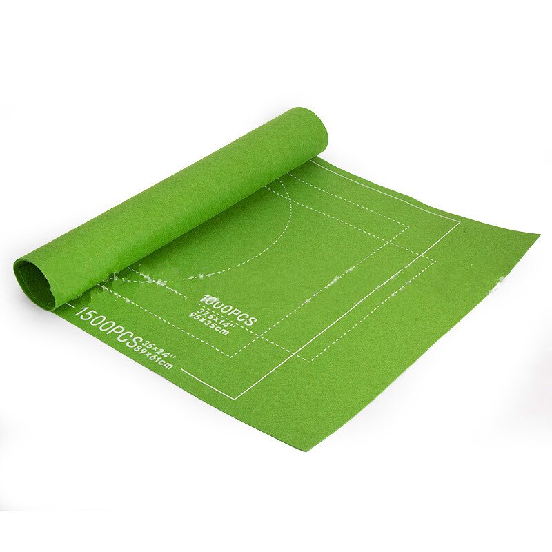 Portable Puzzle Rollup Mat Jigsaw Roll Felt Pad Playmat Puzzles Blanket For Up to 3000 Pieces Jigsaw Rug Puzzle Felt Storage Mat: Green Mat / 26x46inch 1500pcs