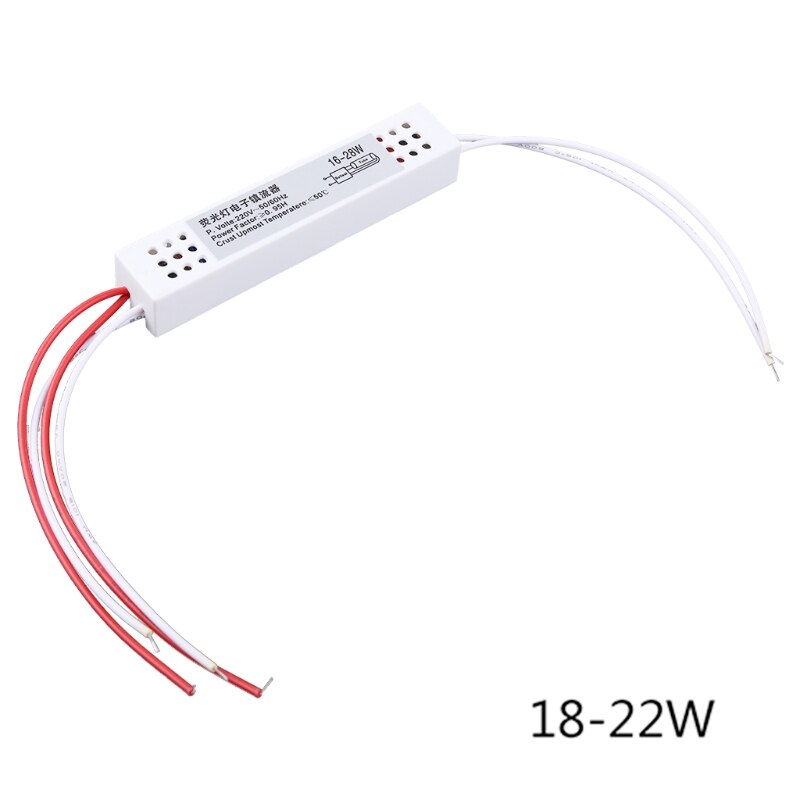 Balasto electrónico para lámparas fluorescentes, Bombilla de 18-22W, AC220V para Faro de T4