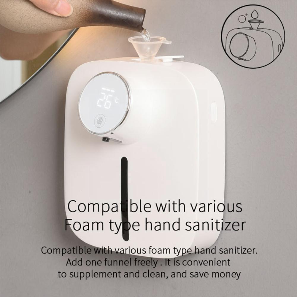 Automatic Soap Dispenser Wall Mount Rechargeable Touchless Soap 2022 Dispens Foaming P5T3