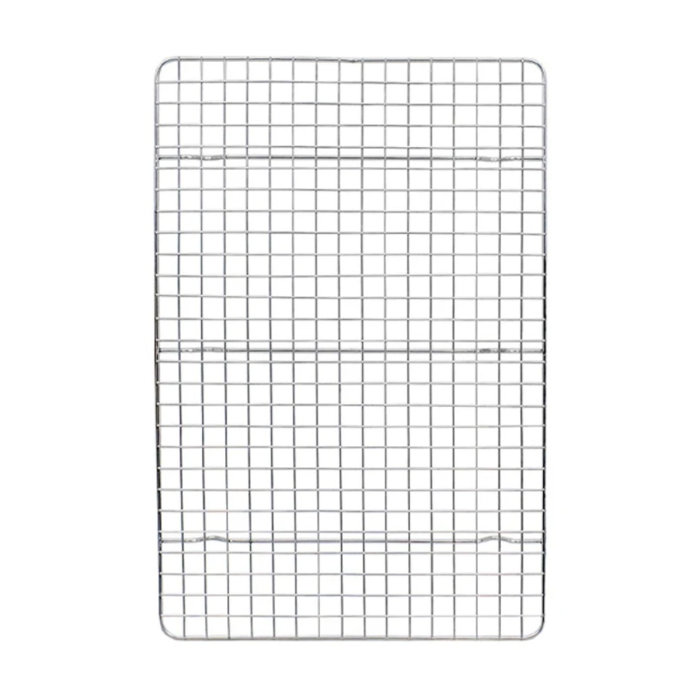 Kleine/Grote 3 Maten Metalen Bbq Grill Rack Draad Koelrek Koekjescake Brood Bakrek Voor Oven Roestvrijstalen Bakgereedschap