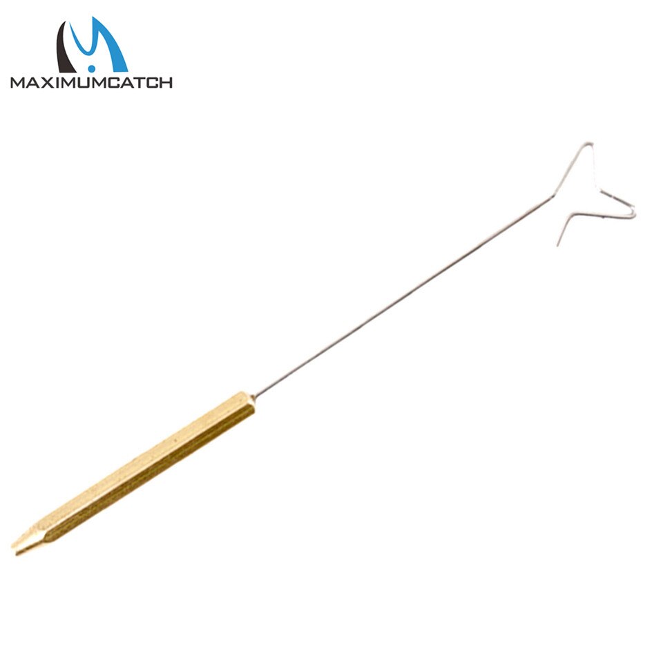 Maximumcatch Dubbing Twister/Spinner Brass Jig Fly Tying Twister Hair Stacker Fly Tying Tool: Dubbing Twister DTB