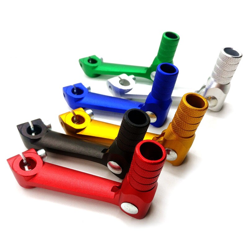 Folding Aluminum Gear Shift Lever Gear Shift Lever Fit Dirt Bike Pit Bikes Gear Lever Motorcycle Motocross