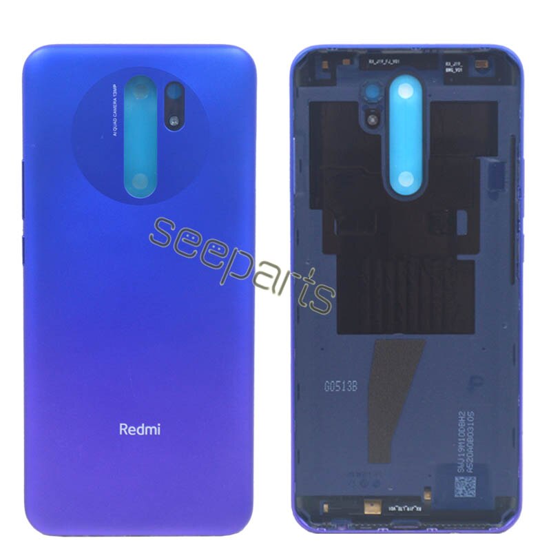 Voor Xiaomi Redmi 9 9a Batterij Cover Cover Panel Achterdeur Behuizing Case Voor Redmi 9 Back Battery Cover deur 9A Batterij Cover