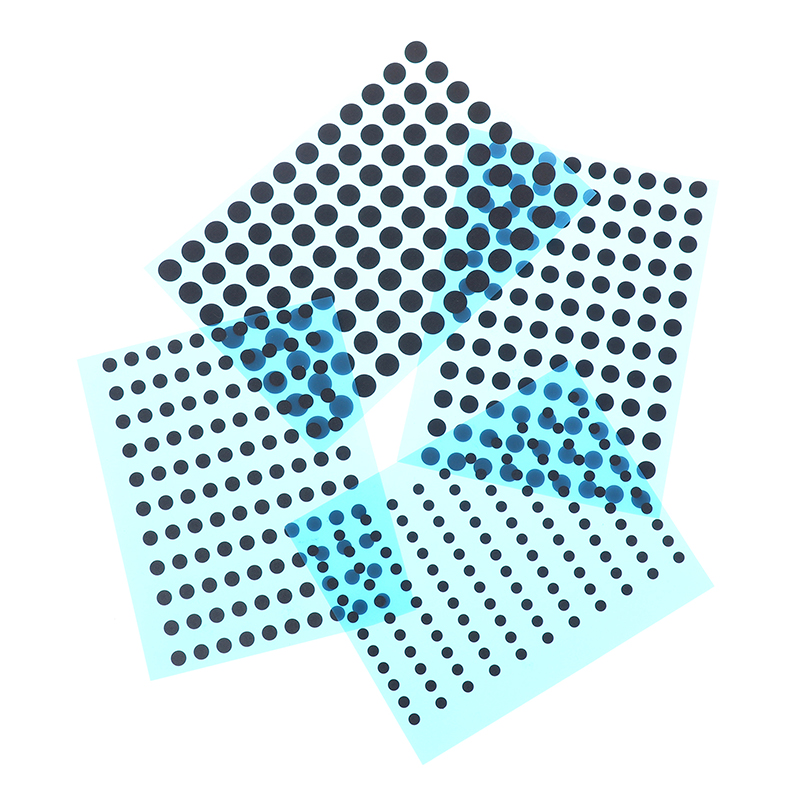 Durchmesser 3/4/5/6 mm, 4 Größen, schwarze leitfähige Gummipads, Tastatur-Reparaturset für IR-Fernbedienung, leitfähige Gummiknöpfe
