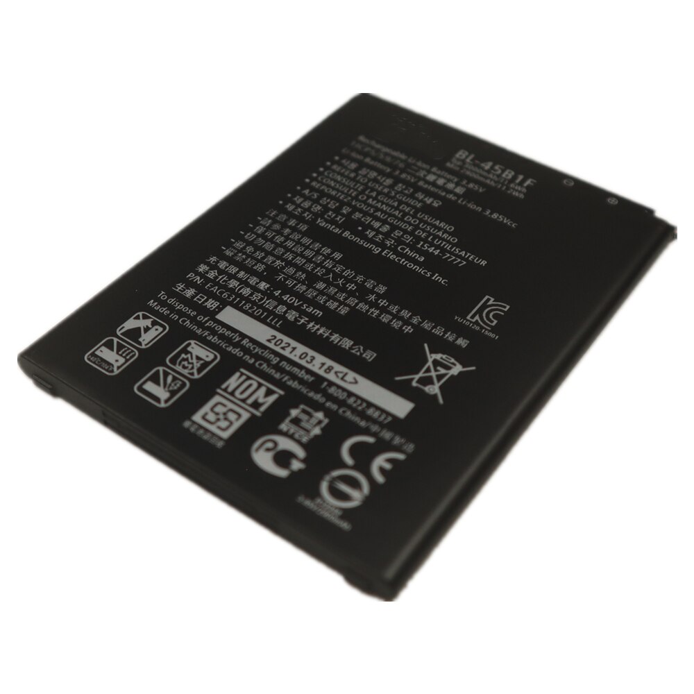 Battery For LG V10 V20 V30 V40 V50 G7 ThinQ G3 G4 G5 K7 K8 K10 K20 Plus Leon Tribute 2 5 Optimus LTE 3 L7 2 F3 F5 Google 2