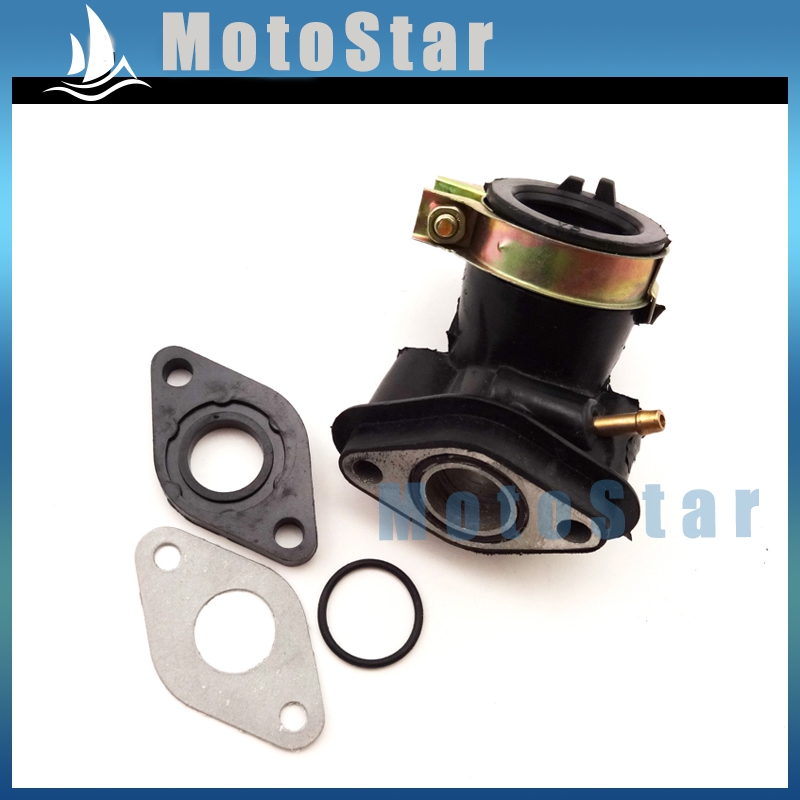 Kit de juntas de tubo de entrada del colector de admisión del motor para carburador GY6 50cc, SUNL, Baotian, Znen, Jmstar, Scooter chino