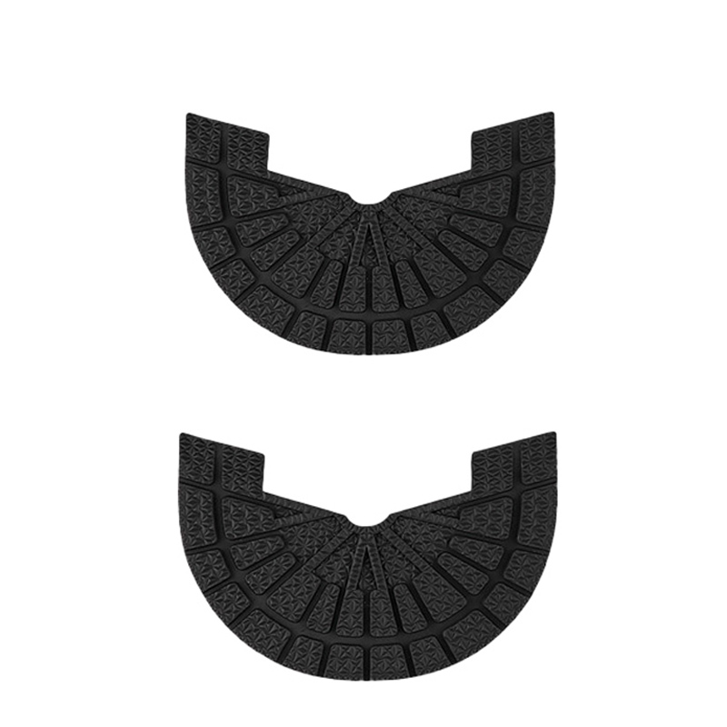 Sunvo Heel Sole Protector for Sneakers Shoes Outsoles Self-Adhesive Sticker Rubber Repair Insole Shoe Care Protection Accessorie: Black / EU 45-46