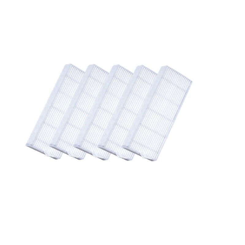 Cepillo de sellado lateral para Cecotec Conga, 1290, 1390, 1490, 1590, filtro Hepa, mopa, almohadilla, Robot, limpiador de aspiradora: 5pcs